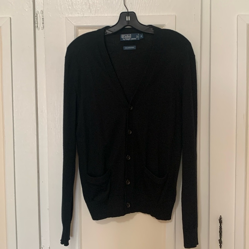 Polo Ralph Lauren 100% Merino Wool Cardigan Sweater